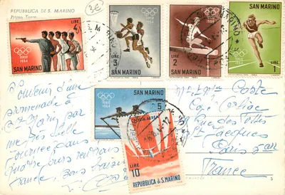 Castelo de Montegiordano — San Marino — editor desconhecido — Verso