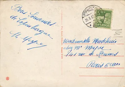 Bilhete postal moderno Frederiksborg Castelo Salão dos Cavaleiros — Verso