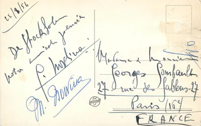 Estocolmo. Kungl. Slottet och Riksdagshuset — Pressbyrån, n° 70320 — Verso