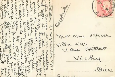 Ålesund. Embarcações de pesca no porto interno — Editor Opp, n°21 — Verso