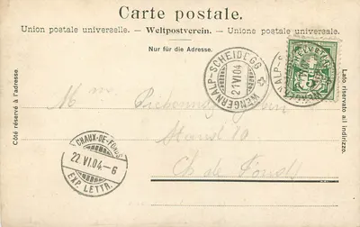Lauterbrunnen und Staubbach — piękny widok — wydawca Burma, nr 775 — Rewers