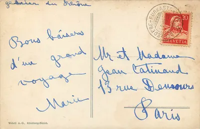 In der Gletscherwelt — 9804 — Wehri A.-G., Kilchberg-Zürich — Rewers