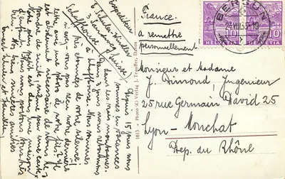 Lago de Palpuagnasee - Albulatal — Verlag J. Trauffer, Davos, n°1613 — Verso