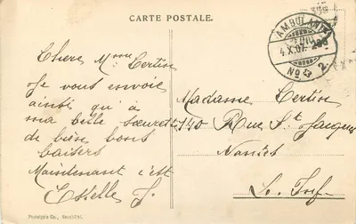 Eiland Salagnon en Tanden van het Midden — 1951 — Phototypie Co., Neuchâtel — Achterkant