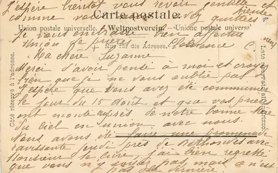 Koeien in de bergen — In de bergen — J.T. 3014 A — Achterkant