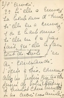 Zamek w Oex i Gummfluh — widok powietrzny — Phototypie Co. Lausanne, n° 3307 — Rewers