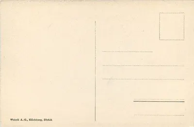 Grimselstrasse — Rzeka Aare między Guttannen a Handeck — wydawnictwo Wehrli A.-G., Kilchberg, Zurych — Rewers