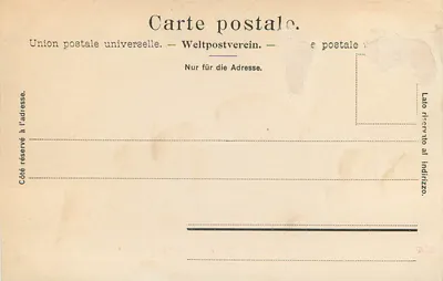 Lago de Vierwaldstättersee e monte Urirotstock — Suíça — editor não identificado, número de série 2049 — Verso