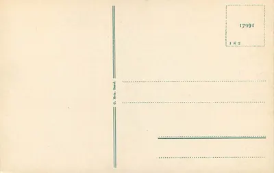 Basel, Rathaus Hof (Back Facade) — view of the rear facade of the building — publisher G. Metz, Basel — Back