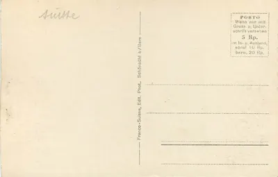 BERN Bärengraben — La Fosse aux Ours — Schönhöhl, Bern — Rewers