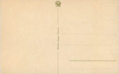 Genève - Place St. Gervais et Banque Populaire Suisse — Édition Jaeger, n°112 — Verso