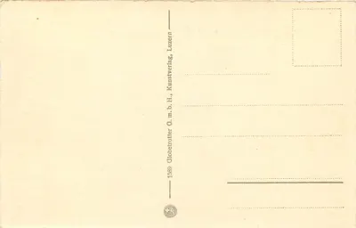 Lucerna. Most Kapellbrücke z Pilatus — Globetrotter Kunstverlag, nr 1589 — Rewers