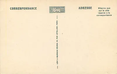 Chillon i Dent du Midi — Montreux LL n°6 — Rewers