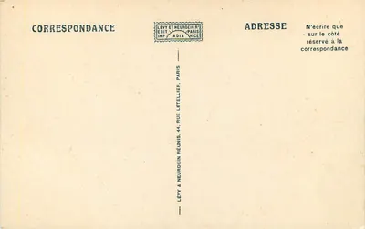 Chillon y la Dent du Midi — Montreux — Editor Lévy & Neurdein, n°6 — Reverso