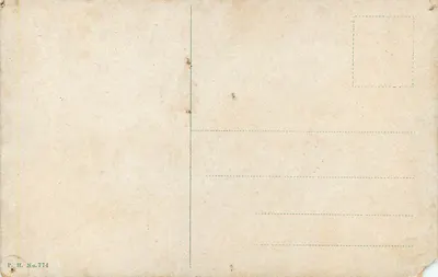 Chillon y la Dent du Midi — P.H. No.774 — Reverso