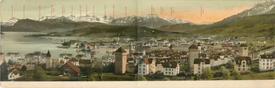 See Brienner — Panoramablick — Kulli Boda, Photographie, Lausanne, n° 6069