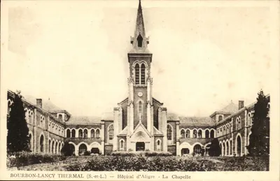 Bourbon-Lancy Termal (S.-et-L.) — Hospital d'Aligre - A Capela