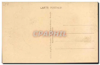 Marselha - A Catedral, o Forte St-Jean e o Ponte Transbordeur — Mireille, n°52 — Verso