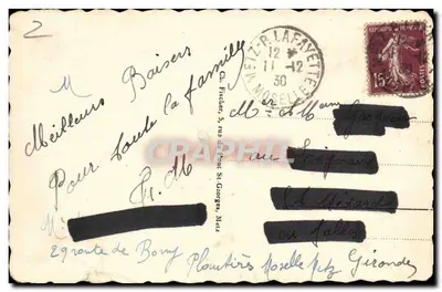 METZ — Wnętrze katedry — Wydawca nieznany, nr serii 131 — Rewers