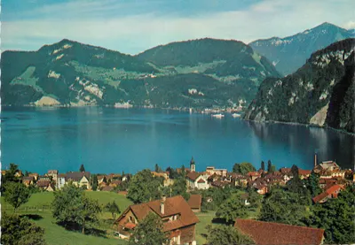 Hergiswil a. See — com Bürgenstock — Verlag Engelerberger, Stans, n° 4857