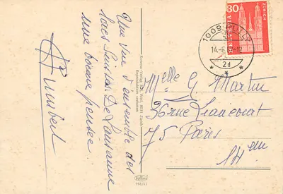 Montreux — Souvenir — Krüger Verlag — Rewers