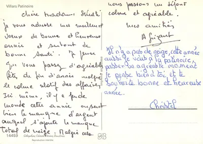 Lodowisko Struiling — Restauracja-Track-Bar — Villars, Szwajcaria — Rewers