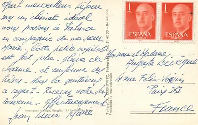 Valldemosa (Mallorca) — La Cartuja — éditeur Zerkowitz, n° 992 — Verso