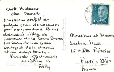 Costa Brava — Rosas — Éditeur Exclusivas Bracca — Rewers