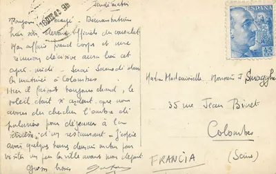 Barcelona - 14 — Pomnik Kolumba i Brama Pokoju — Zarrouk — Rewers
