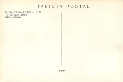 Palma de Mallorca — Salón de lectura — Hotel Catalonia, nr 82 — Rewers