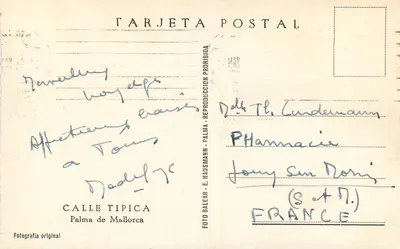 Calle Típica — Palma de Mallorca — FOTO BALEAR - E. HAUSMANN — Rewers