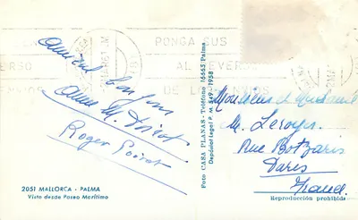 Palma de Mallorca — Widok z Paseo Marítimo — Foto Casa Planas — Rewers