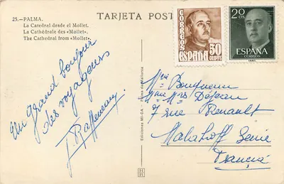 Katedra z Mollet — Palma de Majorque — Wydawnictwo MI-CA — Rewers