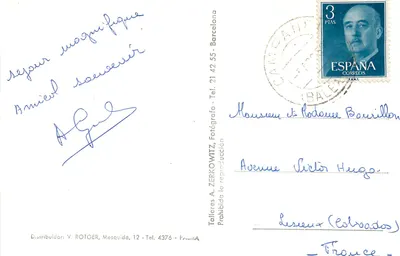 Palma (Mallorca) — Detalhe dos hotéis do Paseo Marítimo — Zerkowitz 1071 — Verso