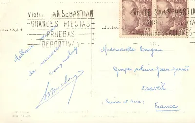 San Sebastián — Rio Urumea et ponts — MANIPEL N° 142205 — Rewers