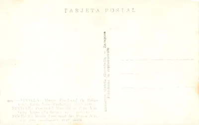 Santa Agnês — reprodução — Luciões García Carrabellà, n° 209 — Verso