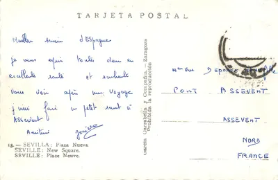 Sevilla — Nowy Plac — García Carrabell y Compañía, Zaragoza — Rewers