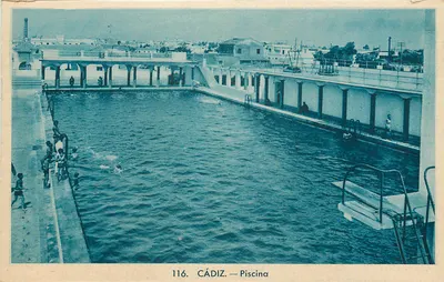Cádiz — Piscina — L. Rolsin, fot. — Barcelona