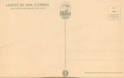 Cogida — Tuser — Tuser — Verso
