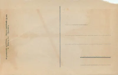Barcelonę — Ogólny widok z Tibidabo — L. Roisin, n° 53-445 — Rewers