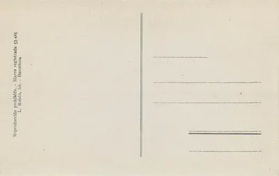 Barcelona — Plaza de Cataluña — L. Rojsin, n° 53.425 — Rückseite