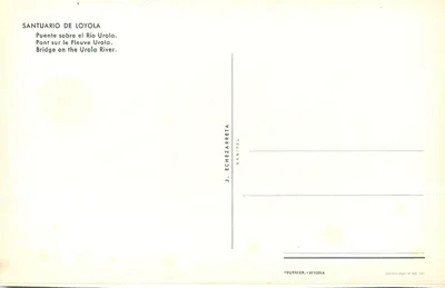 Santuario Loyola — Most nad rzeką Urola — Fournier-Vitoria — Rewers