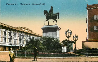 Alexandria - Monumento Mohamed Aly. — Editor I. Zadlavskey & Kalimanovsky, n° 78