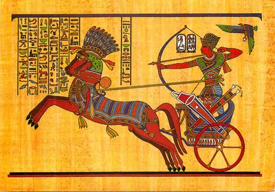 Ramsès II — Carro de Guerra — Egito