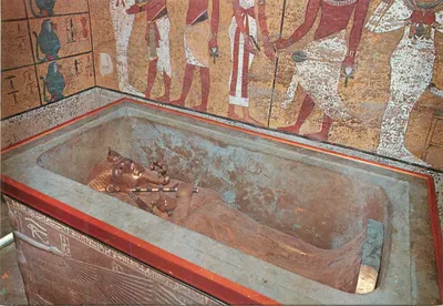 Quarto funerário de Tut-Ankh-Amun — Egito — Edição da Companhia Egípcia de Turismo