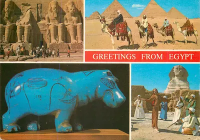 Abu Simbel e Pirâmides do Egito — Saudações do Egito