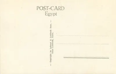 Kair — Moskwa Ashar — Ernst Landrock & Lehnert, n°298 — Rewers