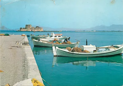 Nauplie — A fortaleza Bourdzi — Editor DELTA (111)