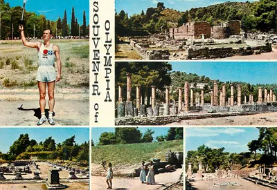 Olimpia — Lembrança da Antiguidade — Editor Camaïeu, n° 425