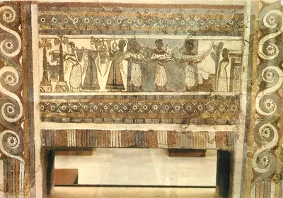 Sarcófago de Ayia Triada — Museu de Héraclion — Editor DELTA, n° 179
